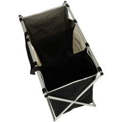 Cos de sortare rufe Ikonka KX4846 (Black/White/Grey) Thumb