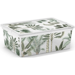 Контейнер Kis C-box Tropical M 40x34x17cm (Transparent) Thumb