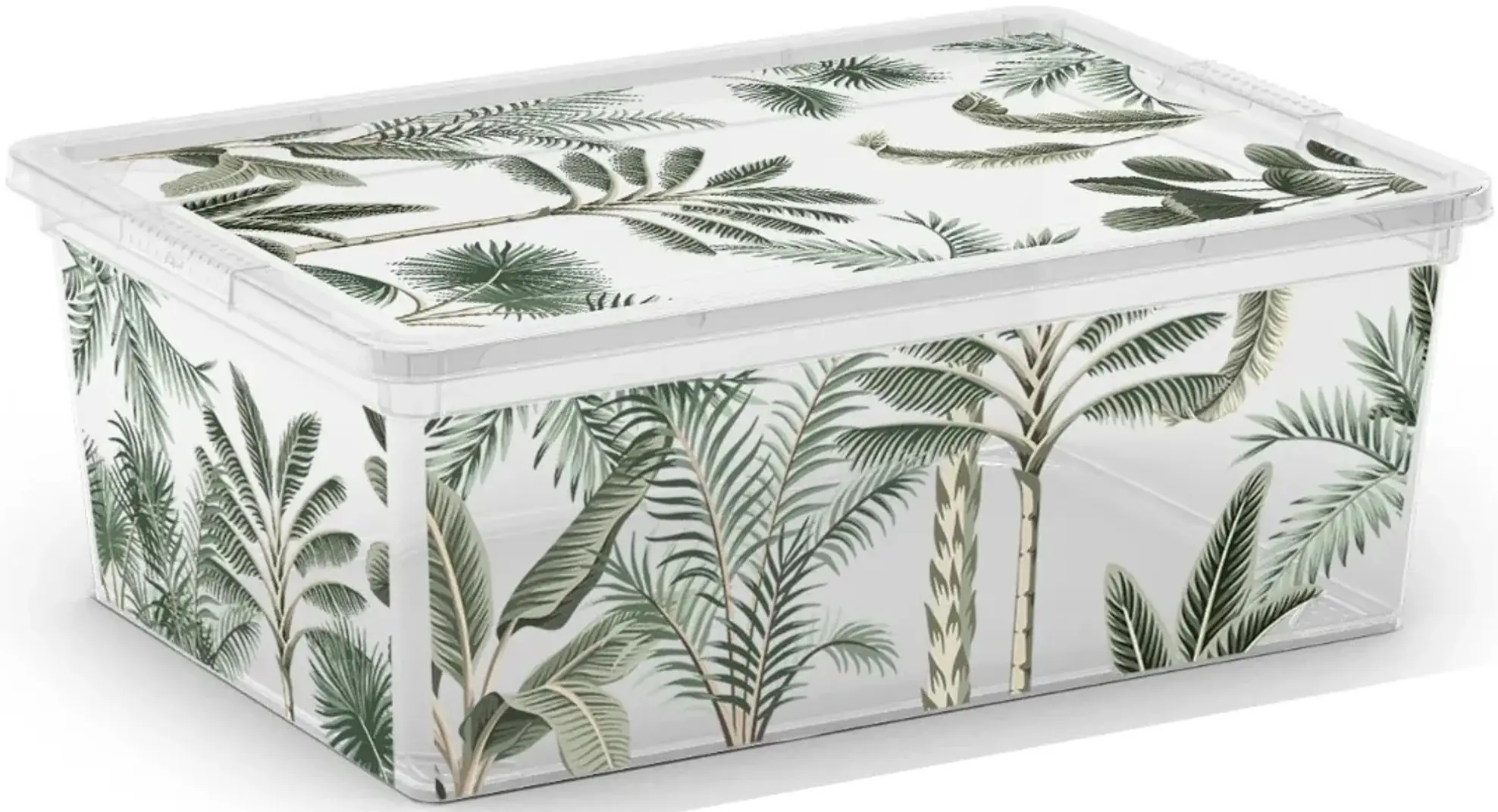 Контейнер Kis C-box Tropical M 40x34x17cm (Transparent) - 2