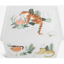 Контейнер Kis C-box Tropical M 40x34x17cm (Transparent) Thumb