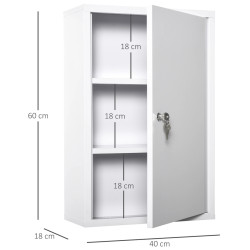 Настенная аптечка Kleankin 834-295 (White) Thumb