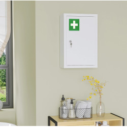 Настенная аптечка Kleankin 834-527V00WT (White) Thumb