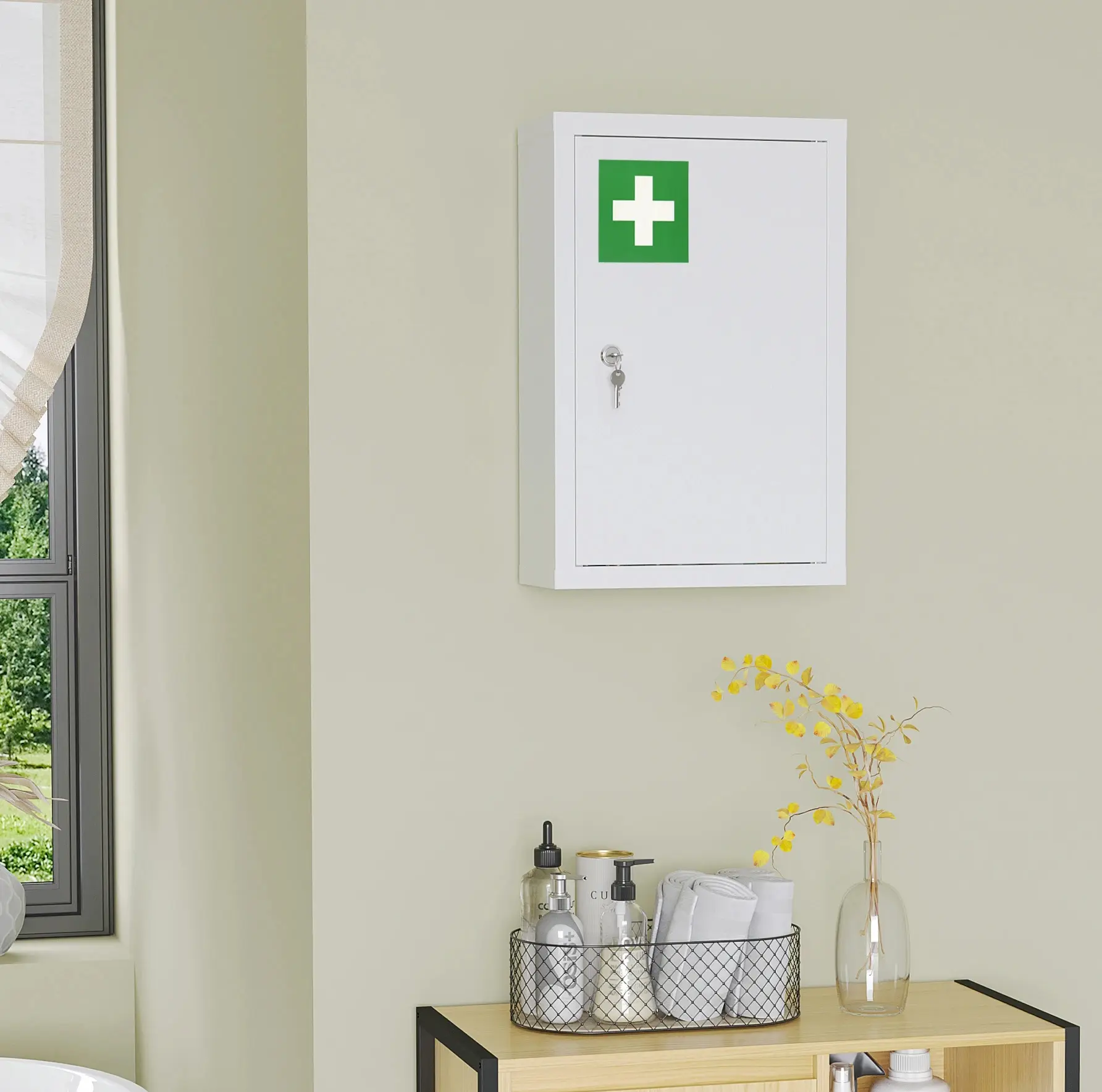 Настенная аптечка Kleankin 834-527V00WT (White) - 6