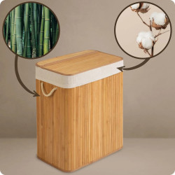 Корзина для белья Massido 678100 (Beige/Natural) Thumb