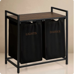 Корзина для белья Massido 678300 (Brown/Black) Thumb