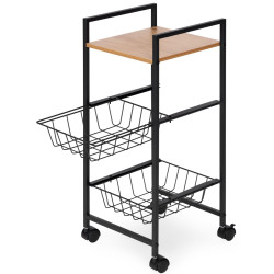 Etajera Modern Home SNJ293070Q-WL-O (Black) Thumb