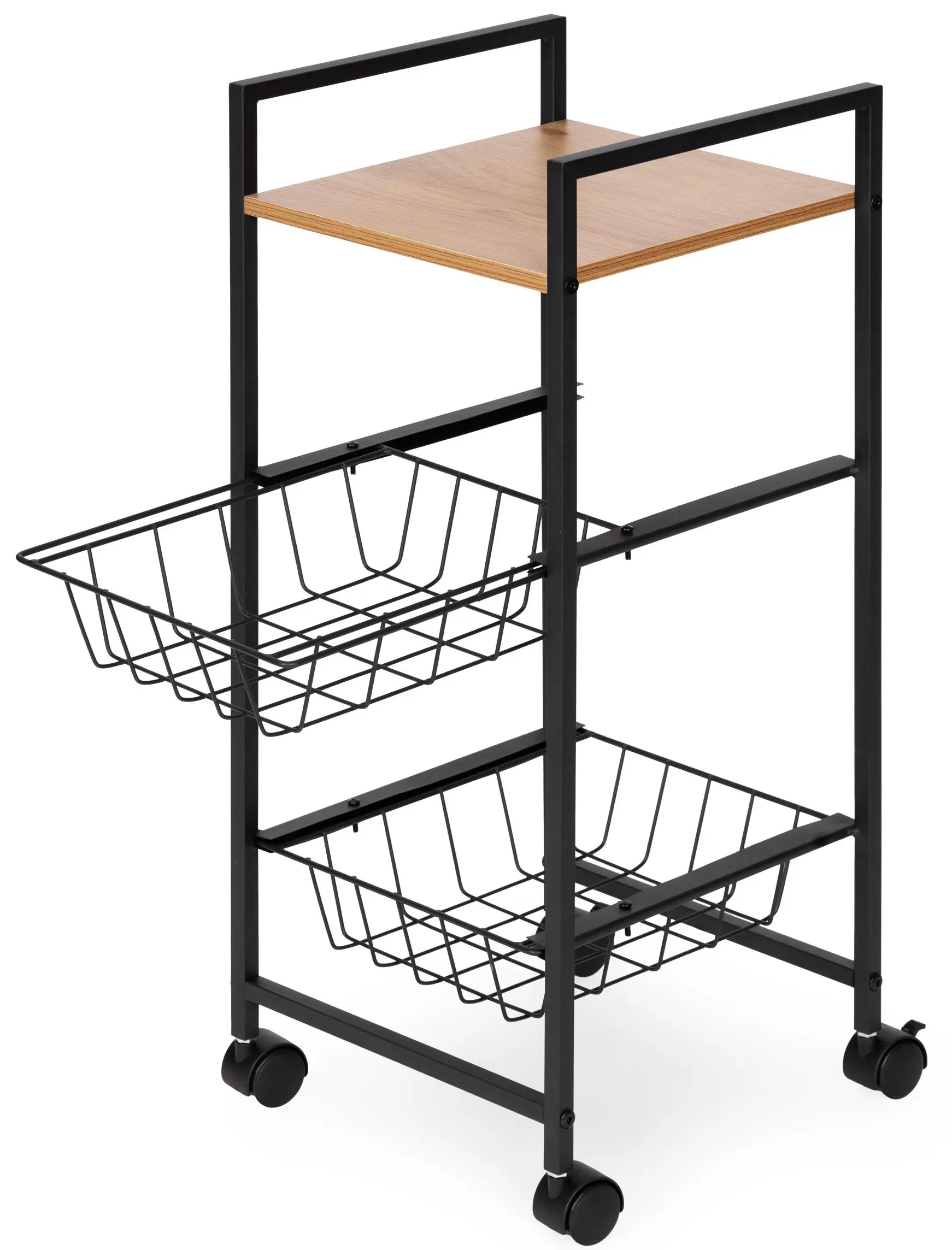 Etajera Modern Home SNJ293070Q-WL-O (Black) - 2