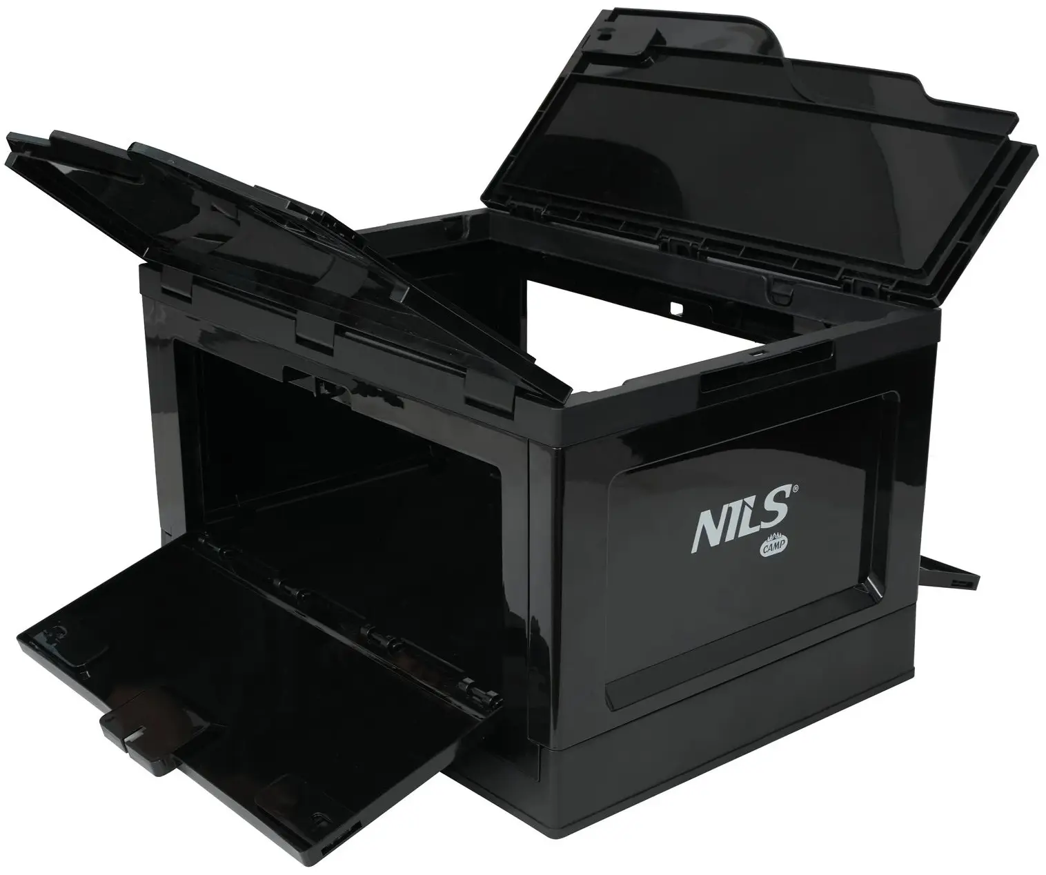 Контейнер складной Nils Camp NCB4006 2in1 (Black) - 2