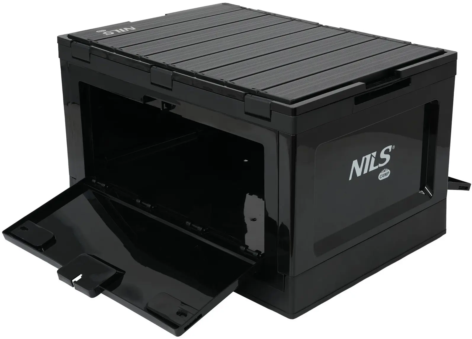 Контейнер складной Nils Camp NCB4006 2in1 (Black) - 3
