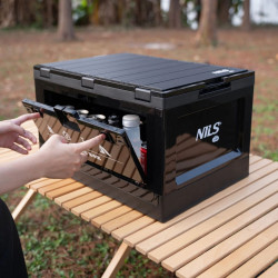 Контейнер складной Nils Camp NCB4006 2in1 (Black) Thumb