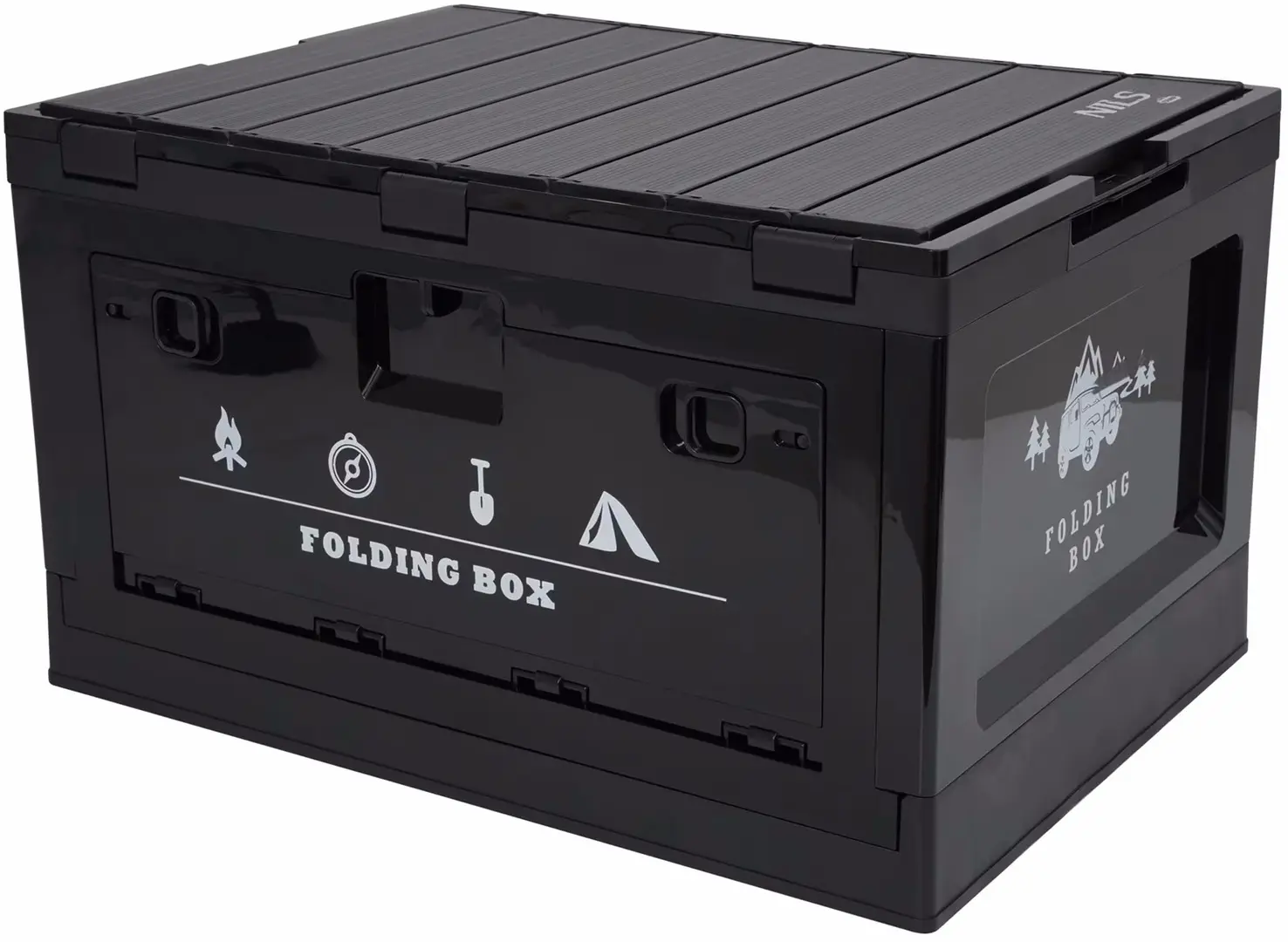 Контейнер складной Nils Camp NCB4006 2in1 (Black)