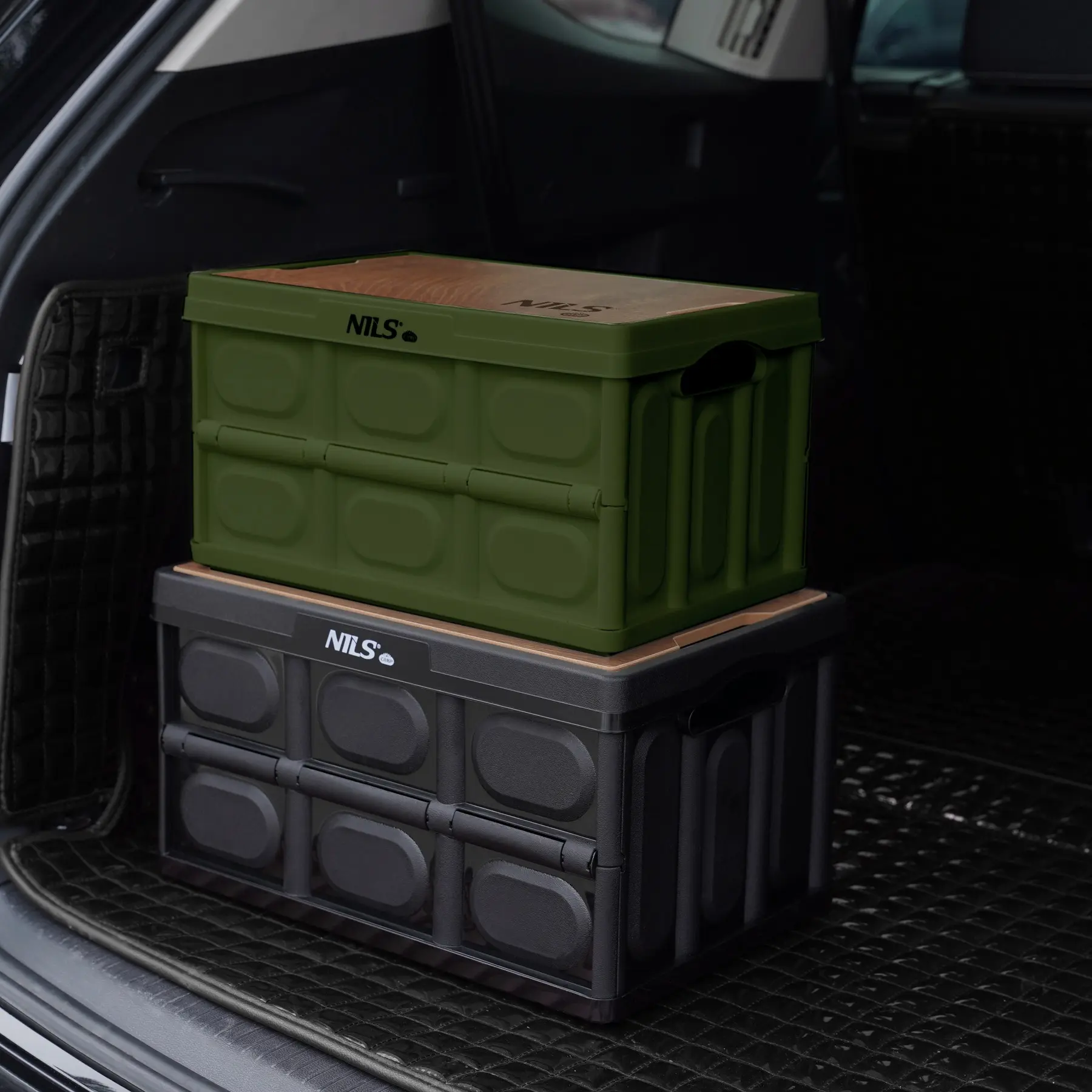 Контейнер складной Nils Camp NCB4007 2in1 (Green) - 4