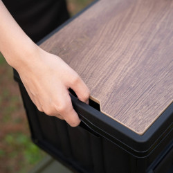 Коробка для хранения 2в1 Nils Camp NCB4005 (Black) Thumb