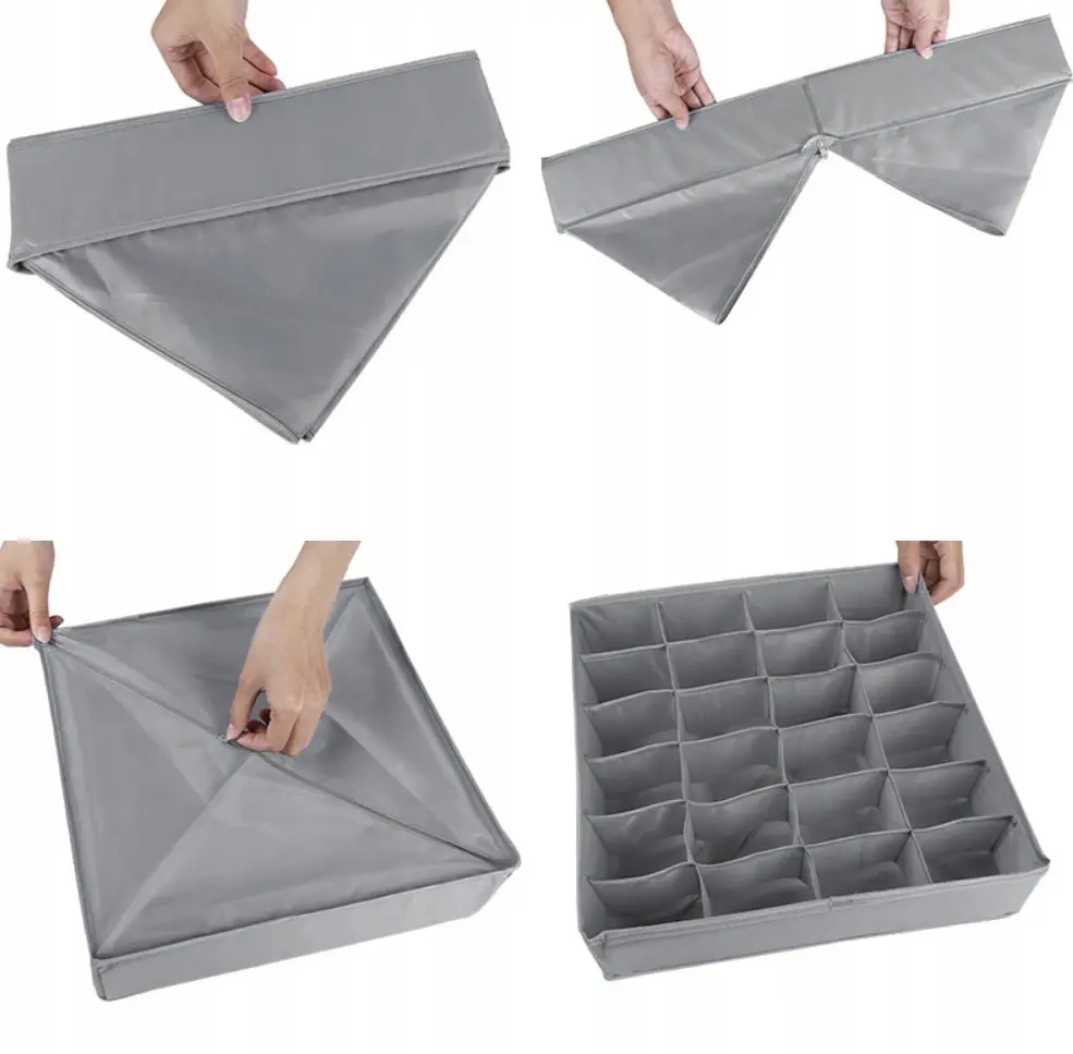 Set organizatoare pentru lenjerie de corp Ruhhy 28167 (Gray) - 7
