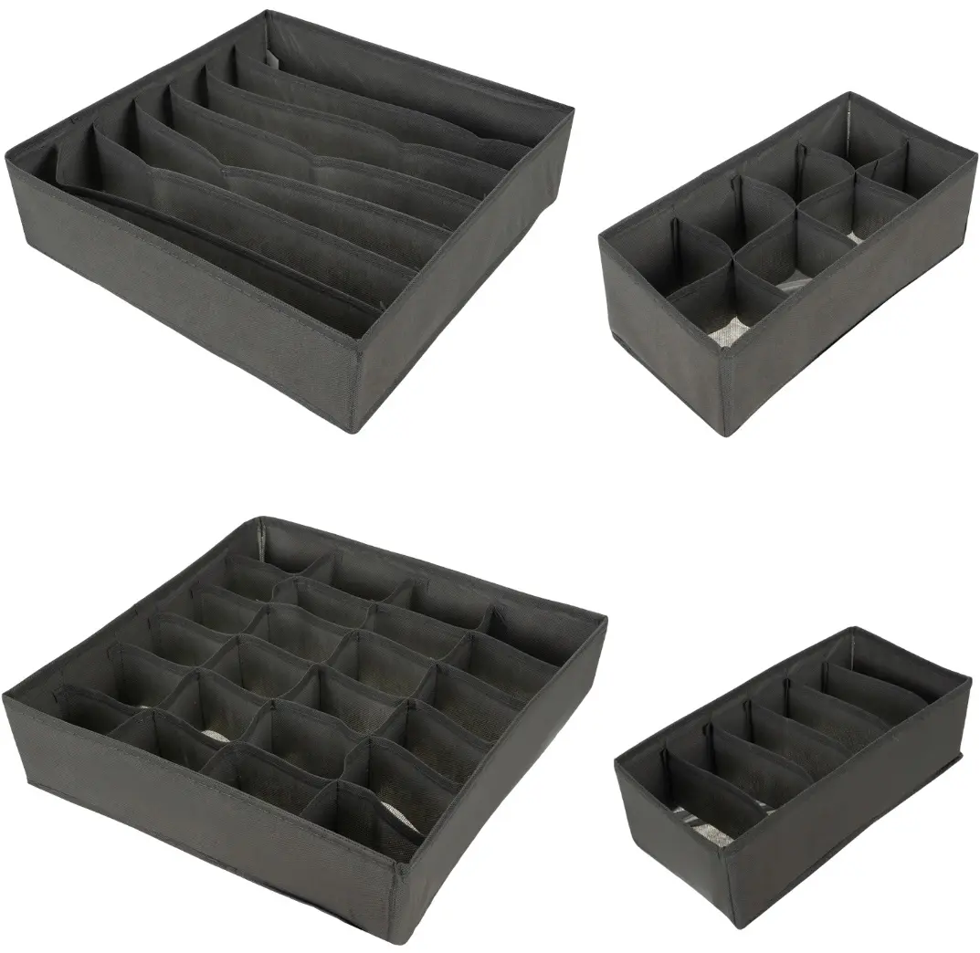 Set organizatoare pentru lenjerie de corp Ruhhy 28167 (Gray)