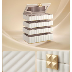 Organizator de bijuterii Songmics Anah JBC181W01 (Cloud White) Thumb