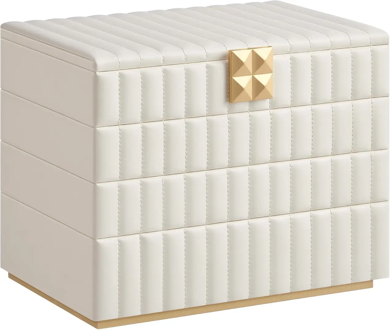 Organizator de bijuterii Songmics Anah JBC181W01 (Cloud White)