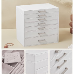 Organizator de bijuterii Songmics JBC138 (White) Thumb
