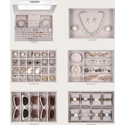 Organizator de bijuterii Songmics JBC138 (White) Thumb