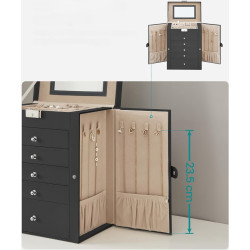 Органайзер для ювелирных украшений Songmics JBC152B01 (Black) Thumb