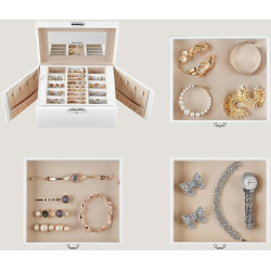 Organizator de bijuterii Songmics JBC159W01 (White) Thumb