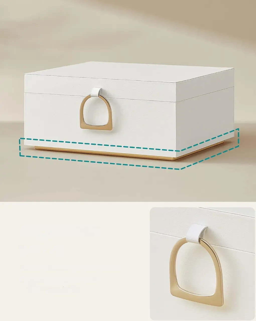 Organizator de bijuterii Songmics JJBC165W01 (White) - 2