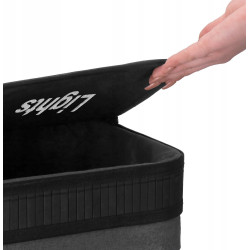 Корзина для белья Springos Lumora HA0159 (Black) Thumb