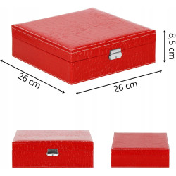 Органайзер для украшений Springos Aurelia HA1027 (Red) Thumb