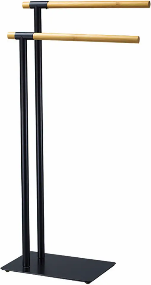 Держатель для полотенец Tempo Kondela Laban (Black/Bamboo)