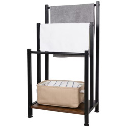 Держатель для полотенец Tempo Kondela Ogin (Black/Natural) Thumb