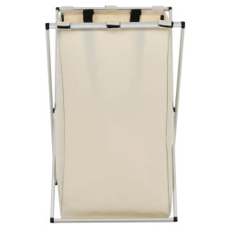 Cos pentru rufe Tempo Kondela Laundry New Typ 1 (Grey/Beige) Thumb