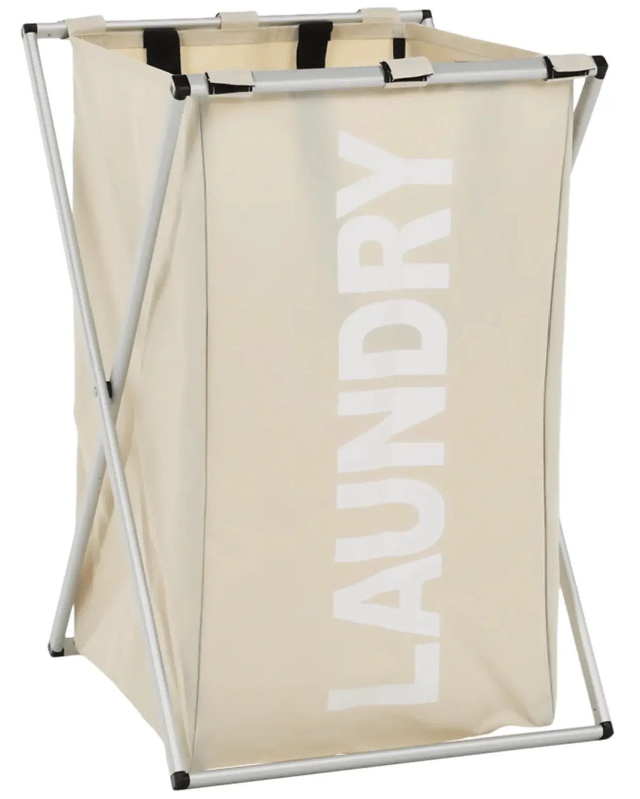 Cos pentru rufe Tempo Kondela Laundry New Typ 1 (Grey/Beige) - 3