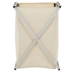Cos pentru rufe Tempo Kondela Laundry New Typ 1 (Grey/Beige) Thumb
