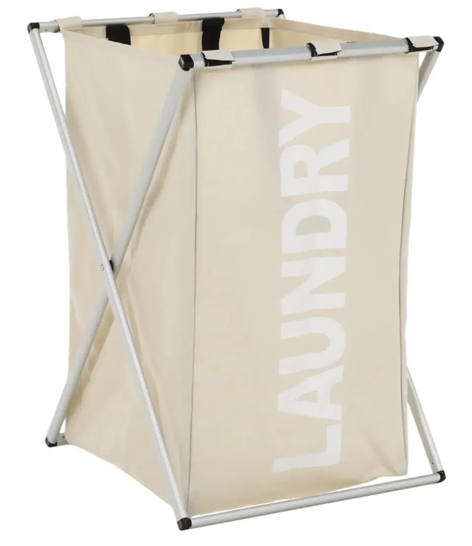 Cos pentru rufe Tempo Kondela Laundry New Typ 1 (Grey/Beige)