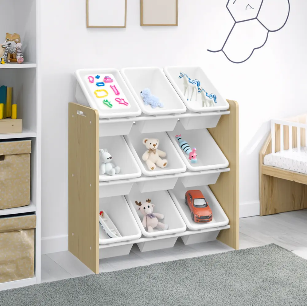 Органайзер Tempo Kondela Bois (Natural/White)