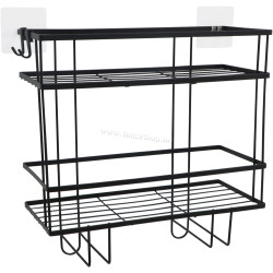 Etajera Tempo Kondela Sabrina (Black)