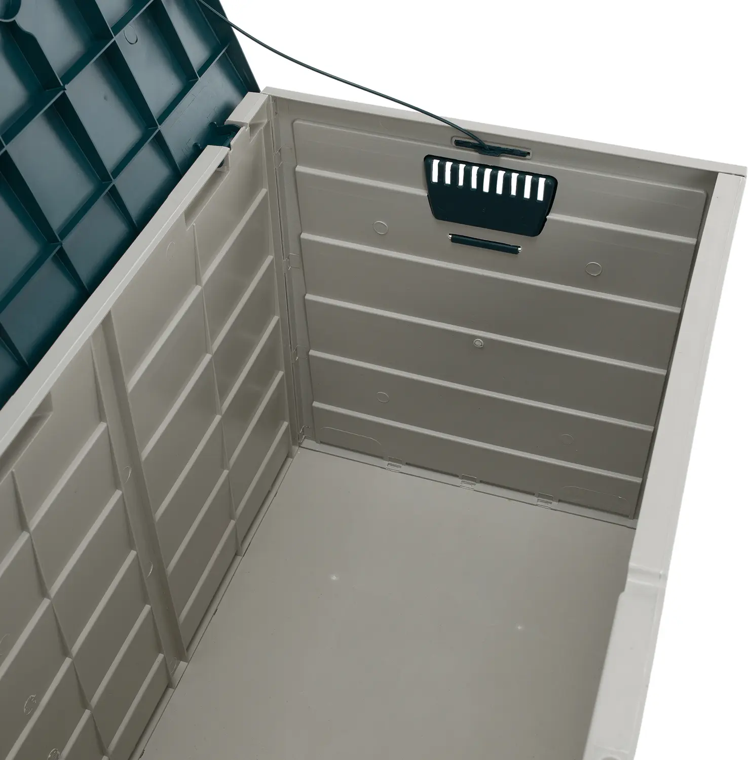 Сундук Tempo Kondela Kortez (Gray/Green) - 6