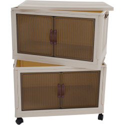 Тумба Tempo Kondela Posa Typ 1 (White/Brown) Thumb