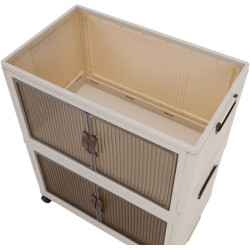 Тумба Tempo Kondela Posa Typ 1 (White/Brown) Thumb