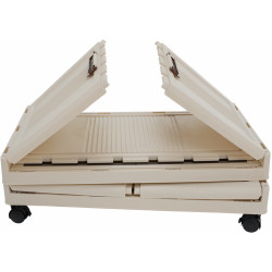 Тумба Tempo Kondela Posa Typ 1 (White/Brown) Thumb