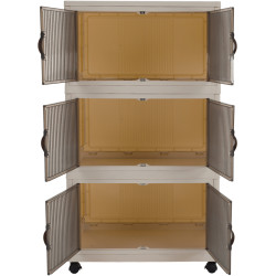 Тумба Tempo Kondela Posa Typ 2 (White/Brown) Thumb