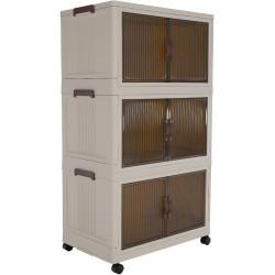 Тумба Tempo Kondela Posa Typ 2 (White/Brown) Thumb