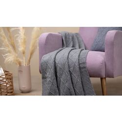 Плед Askona Basic 130x170 (Smoky Grey) Thumb