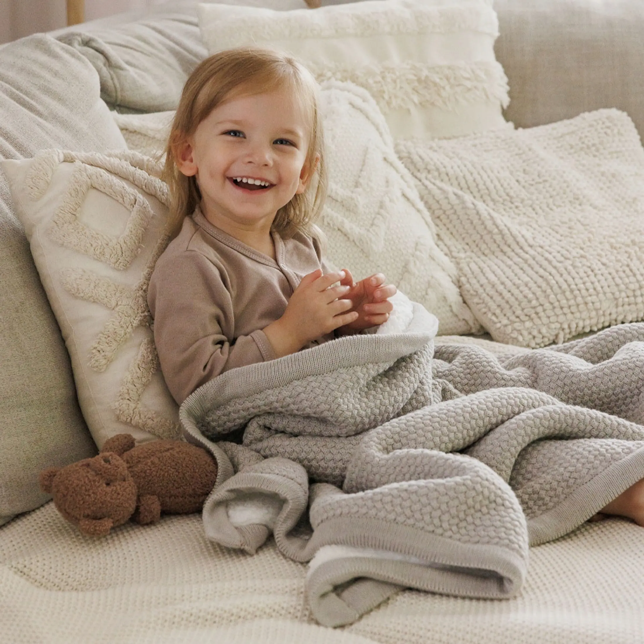 Плед BabyOno 1658 75x100 (Grey) - 2