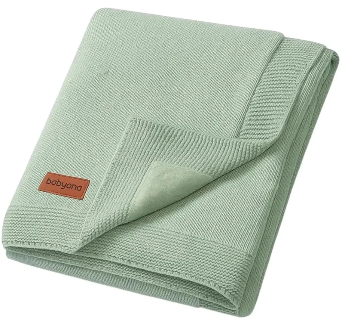 Плед BabyOno 1671/04 75x100 (Green)