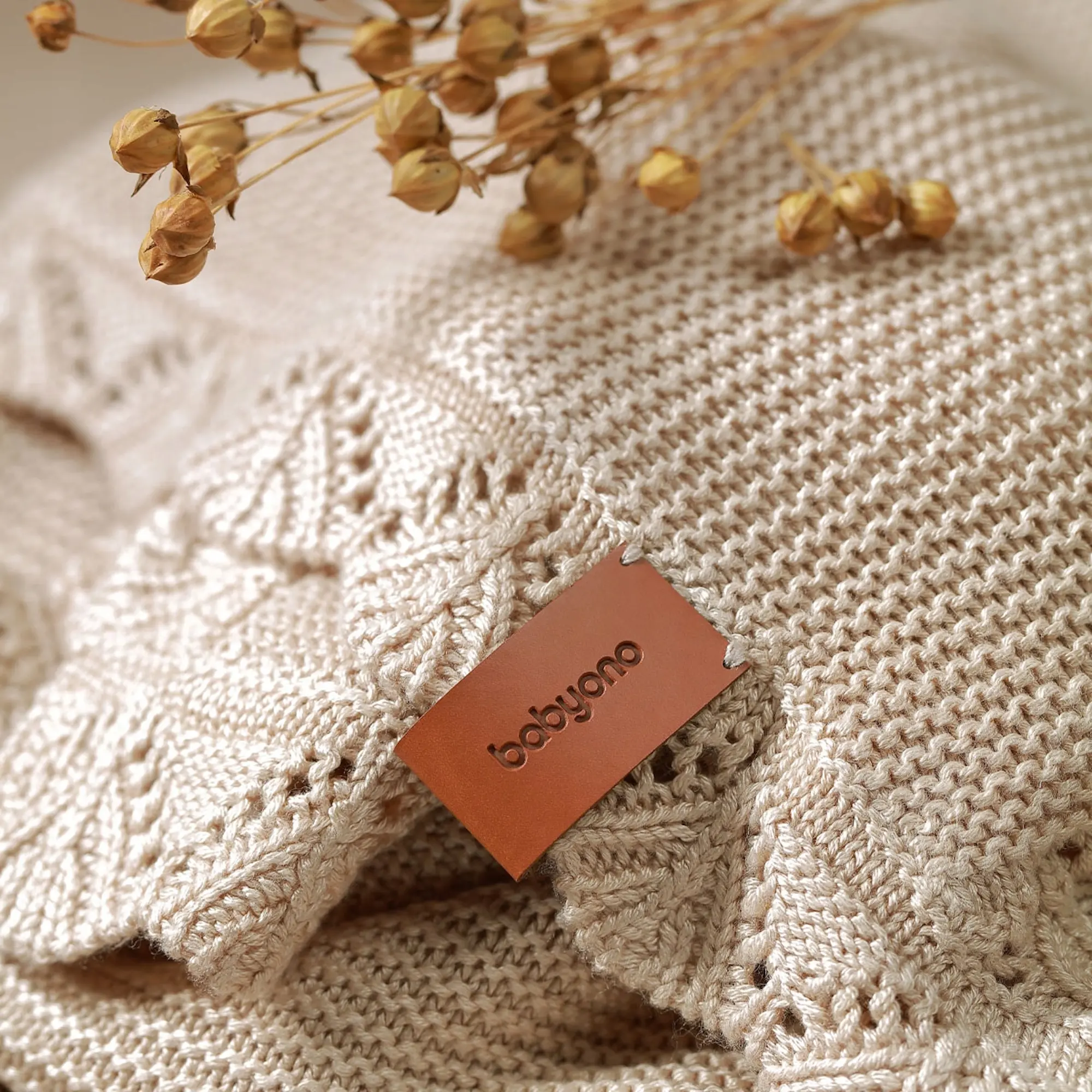 Плед BabyOno 1674/02 75x100 (Beige) - 2