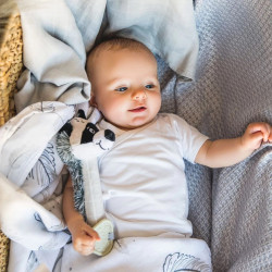 Плед детский BabyOno 0479/04 75x100 (Grey) Thumb