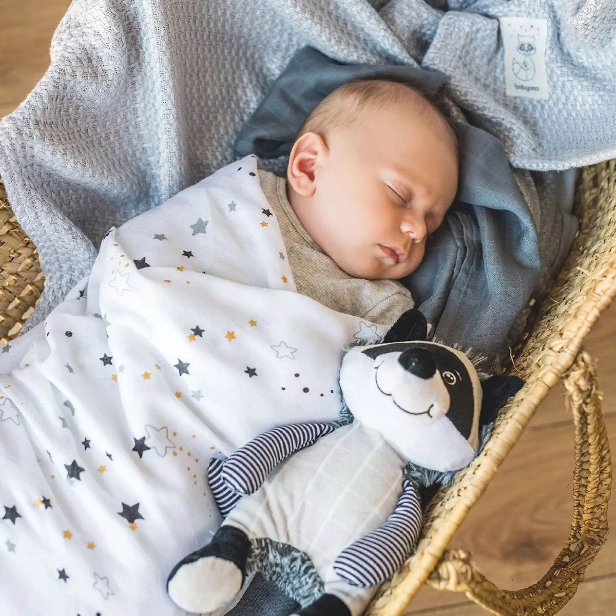 Плед детский BabyOno 0479/04 75x100 (Grey) - 3