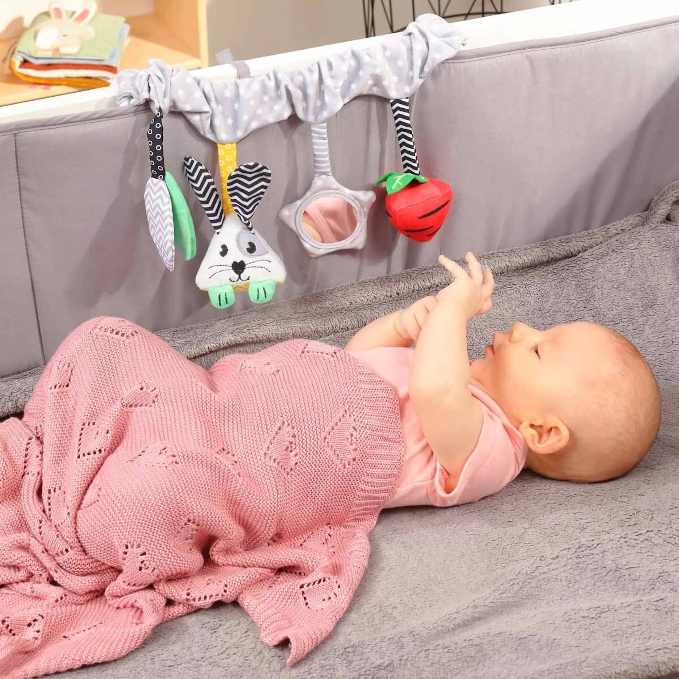 Плед детский BabyOno 1478/01 75x100 (Pink) - 2