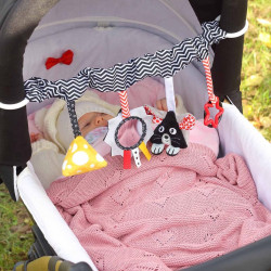 Плед детский BabyOno 1478/01 75x100 (Pink) Thumb